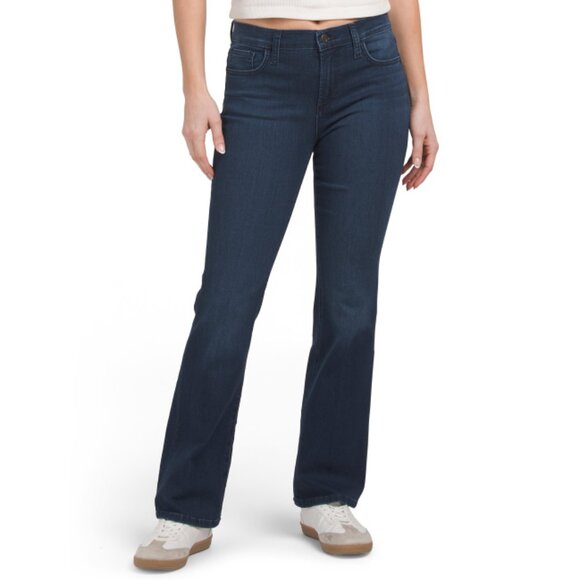 JOE'S Dark Wash Mid Rise Petite Bootcut Jeans